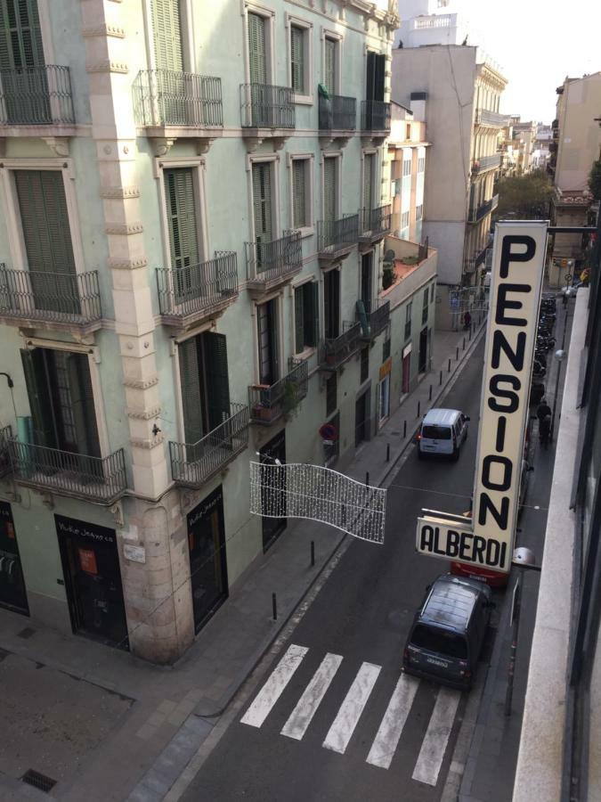 Pension Alberdi Barcelona Exterior foto